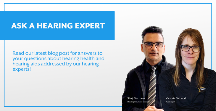 Ask a hearing expert blog header